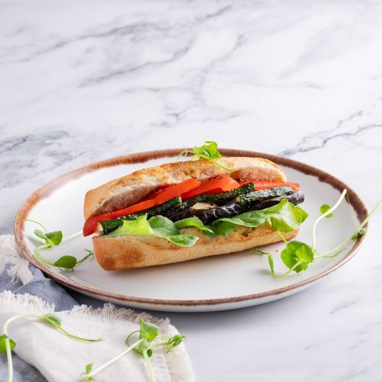 Mini stone-baked baguettes 