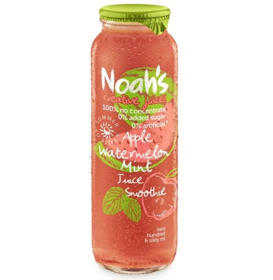 Cold-pressed noah’s juice