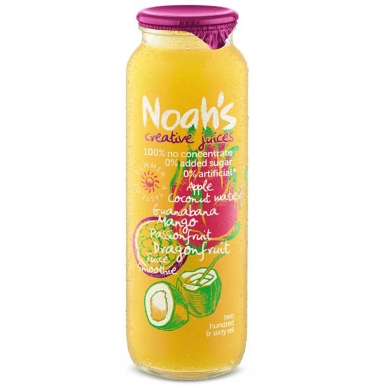 Cold-pressed noah’s juice