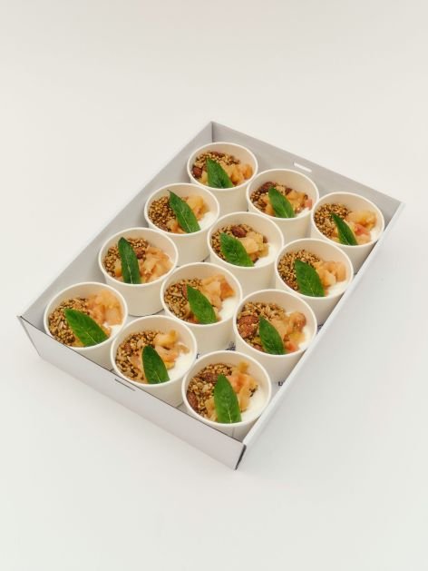 Box - Buckwheat and Tahini Granola Pots
