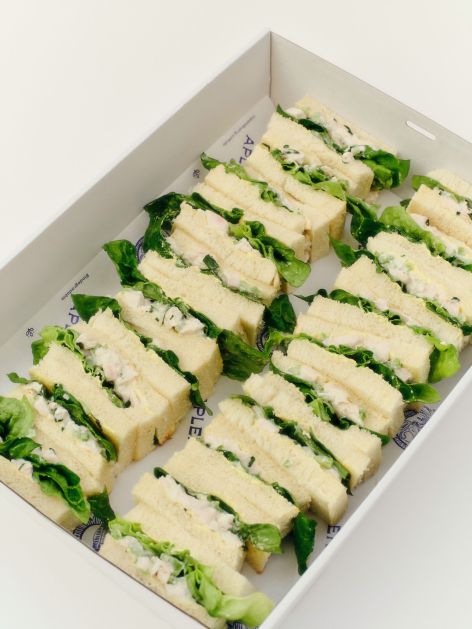 Box - Chicken, Celery, Tarragon, Lettuce Finger Sandwich