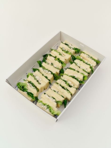 Box - Chicken, Celery, Tarragon, Lettuce Finger Sandwich