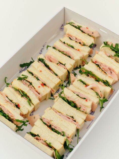 Box - Mortadella, Fermented Chilli and Rocket Finger Sandwich