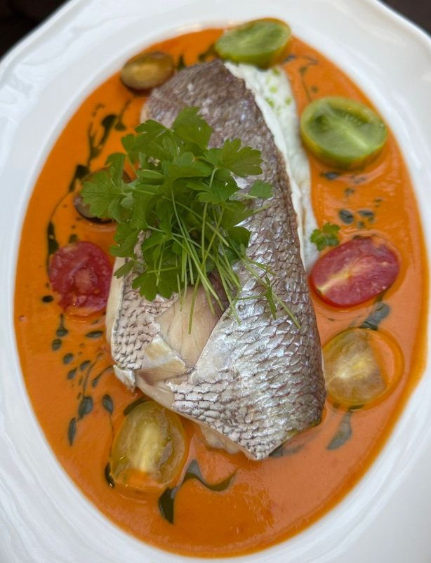 Main - Snapper Acqua Pazza and Basil Oil