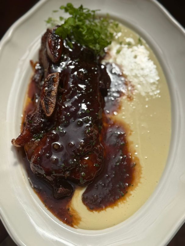 Main Aplenty - ShortRib, Bordelaise and Potato Cream