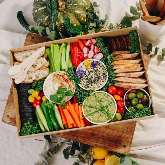 Trio dip box Large
