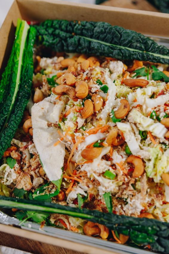 Crispy vermicelli salad box
