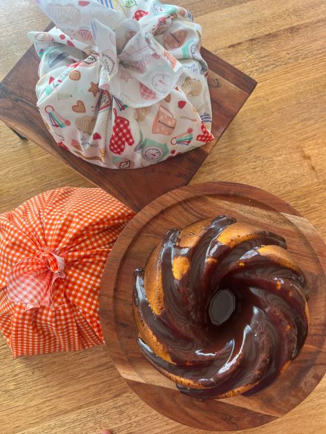 Cake of the Week CARROT CAKE with BRIGADEIRO