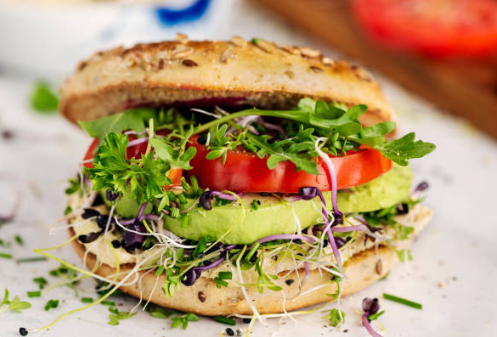 Mini Vegan Bagel
