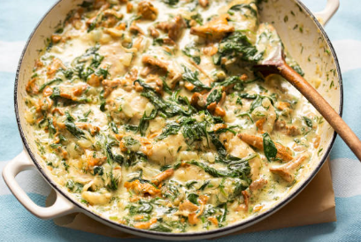 Creamy Spinach Chicken Delight