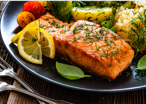Roasted Salmon