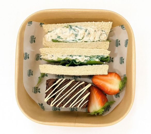 Sandwich and Brownie Box