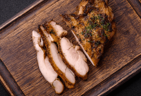 Individual Portion Roasted Chicken Thigh  - 500g