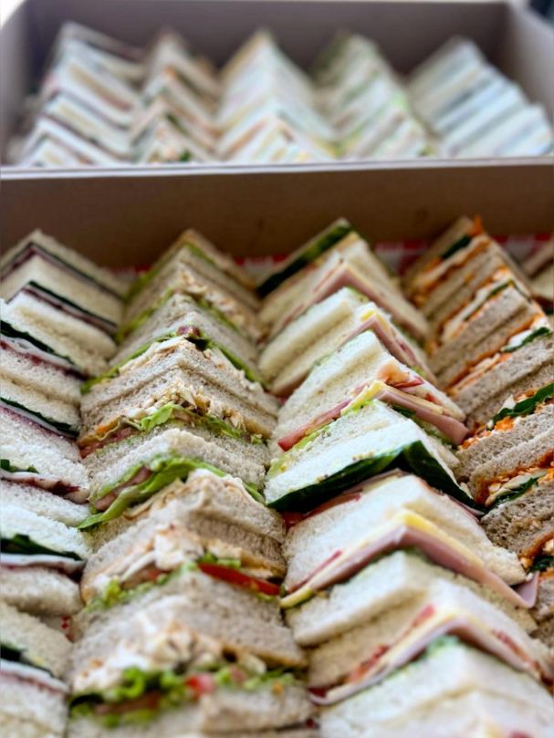 Triangle Sandwiches Platter 