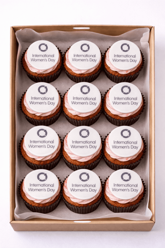 International Women’s Day Cupcake Platter