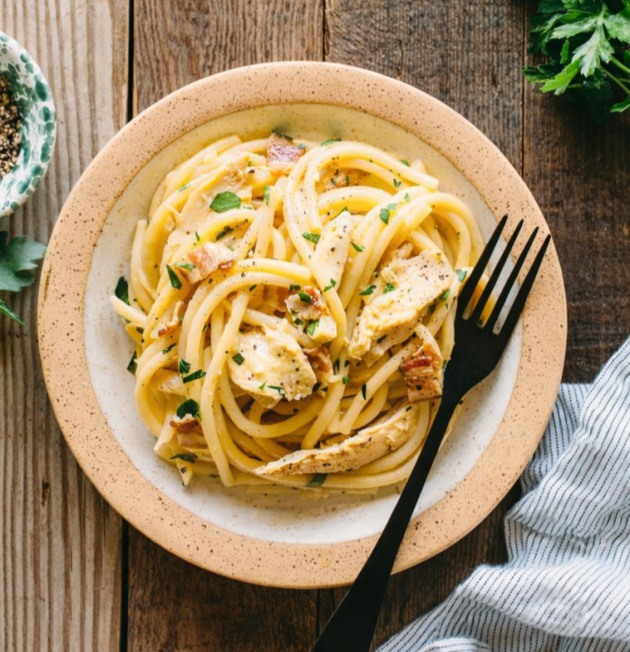Creamy Chicken Carbonara