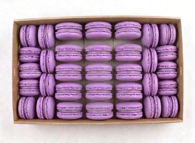 Purple Bliss Macarons