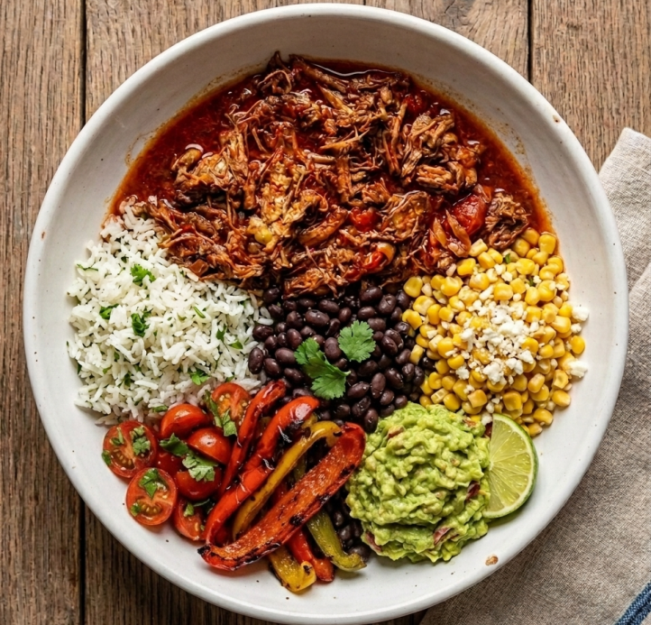 Pulled Beef Burrito Bowl