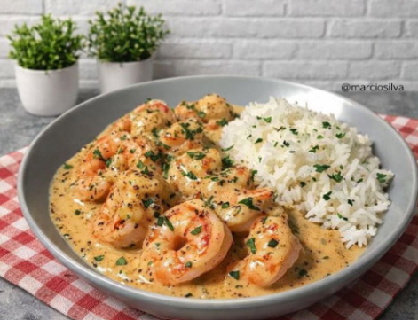 Prawn Stroganoff 