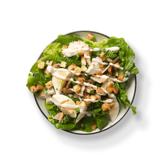 Chicken Caesar Leafy Salad