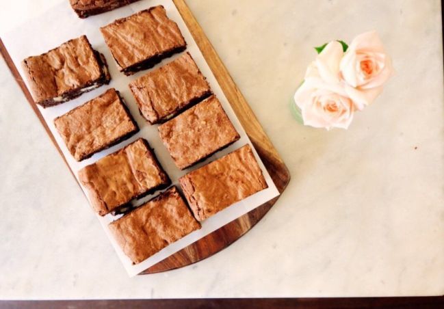 Double Chocolate And Walnut Brownie