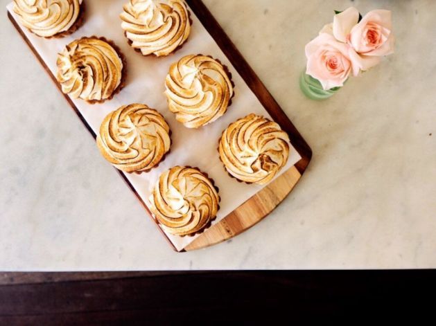 Lemon Meringue Tartlet.