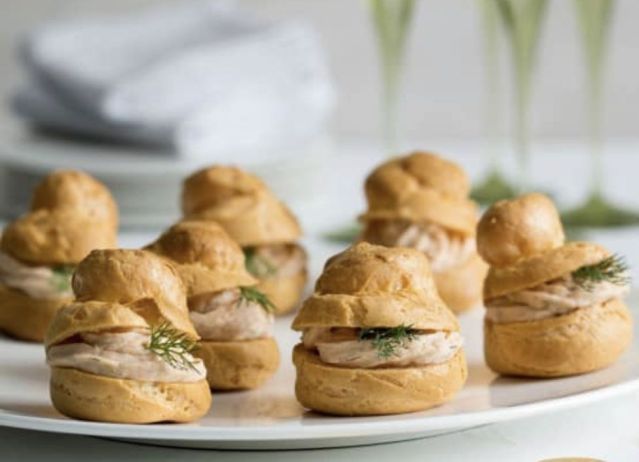Canapé - Smoked Trout Profiteroles