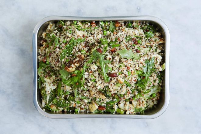 Salad - Quinoa, Broccoli, Baked Ricotta