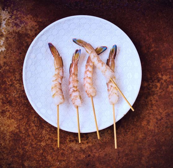 Prawn Skewer Canape