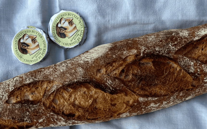 Bread with butter