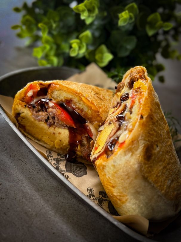 Brisket Brekky Wrap