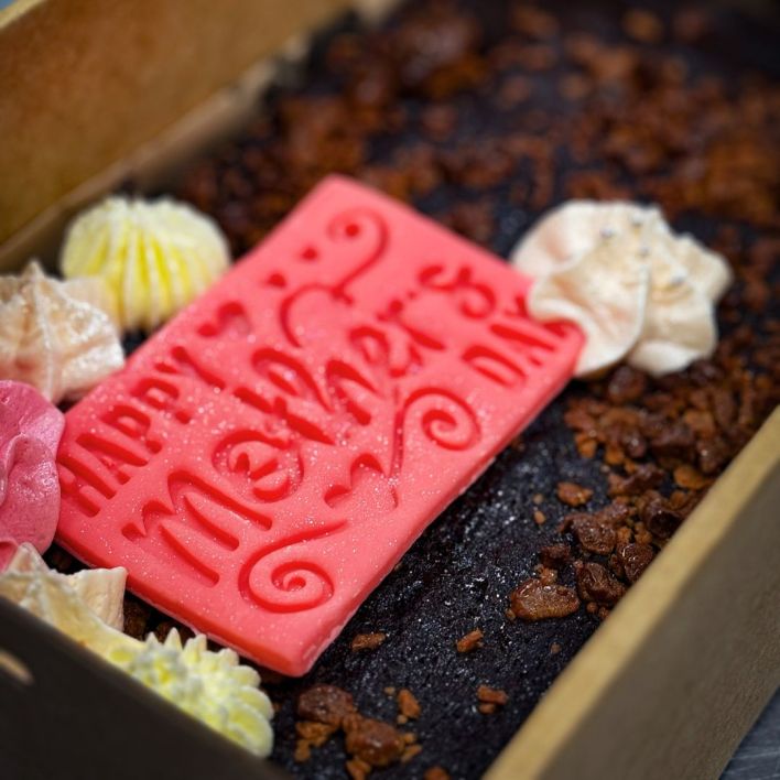 Mothers Day Brownie Box