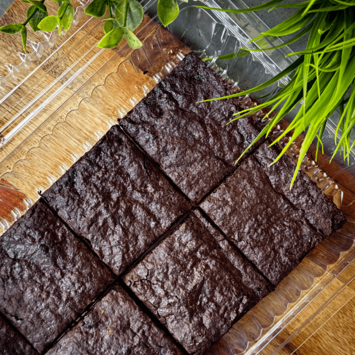 Gluten Free + Vegan Chocolate Brownie (8)