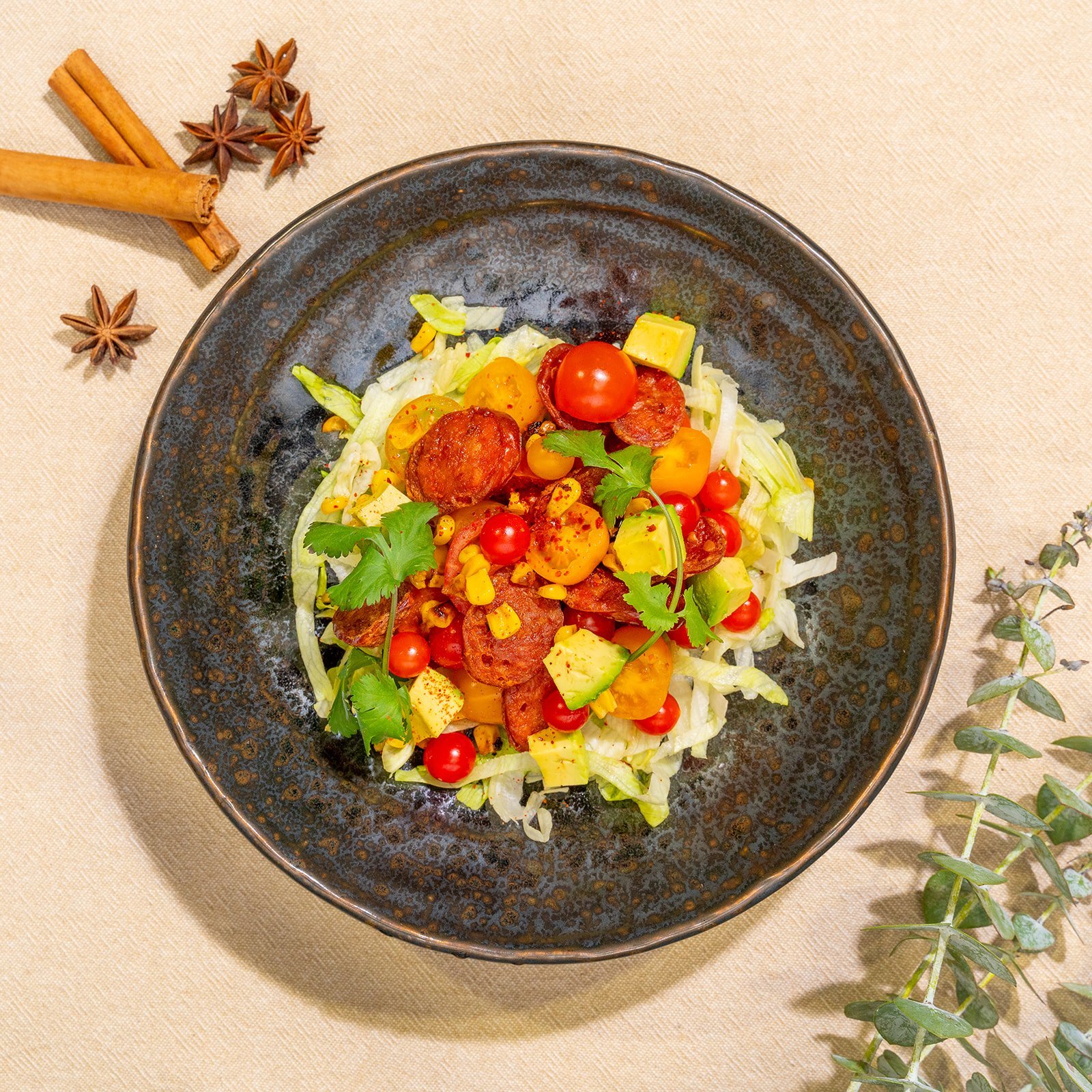 Spicy Chorizo Corn Salad (1 serve)