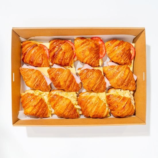 Savoury Mini Croissant Pack (12 pieces B) 