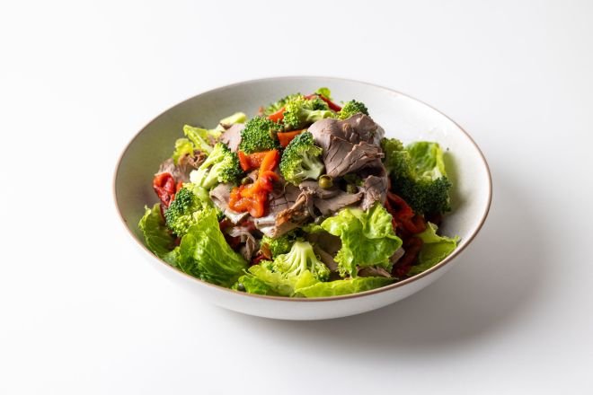 Roast Beef and Broccoli Salad (1 serve) (B/S)