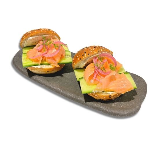 Smoked Salmon Slider (1 serve)