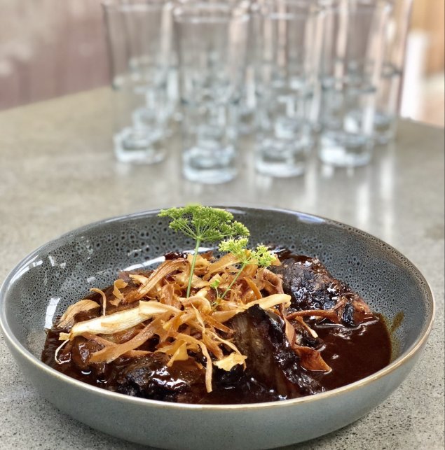 Braised Beef cheeks