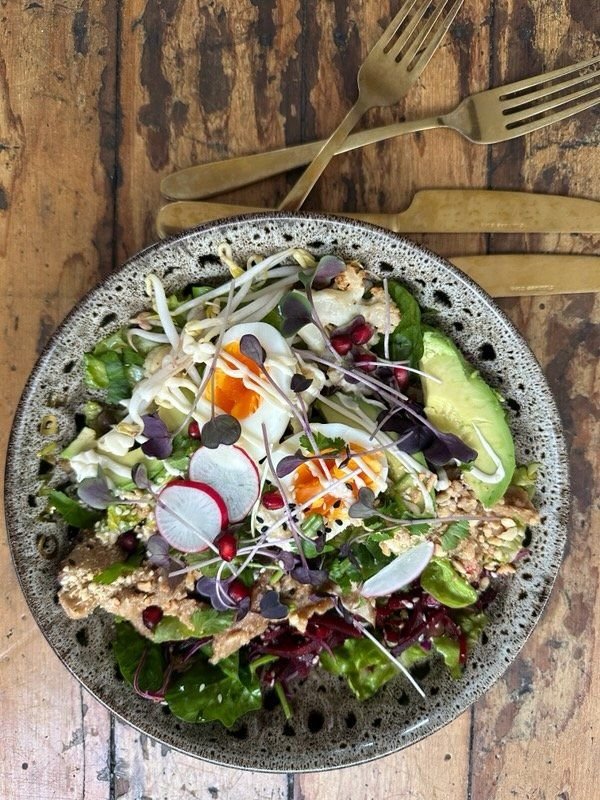 Big Keto Lunch Salad (individually sized)