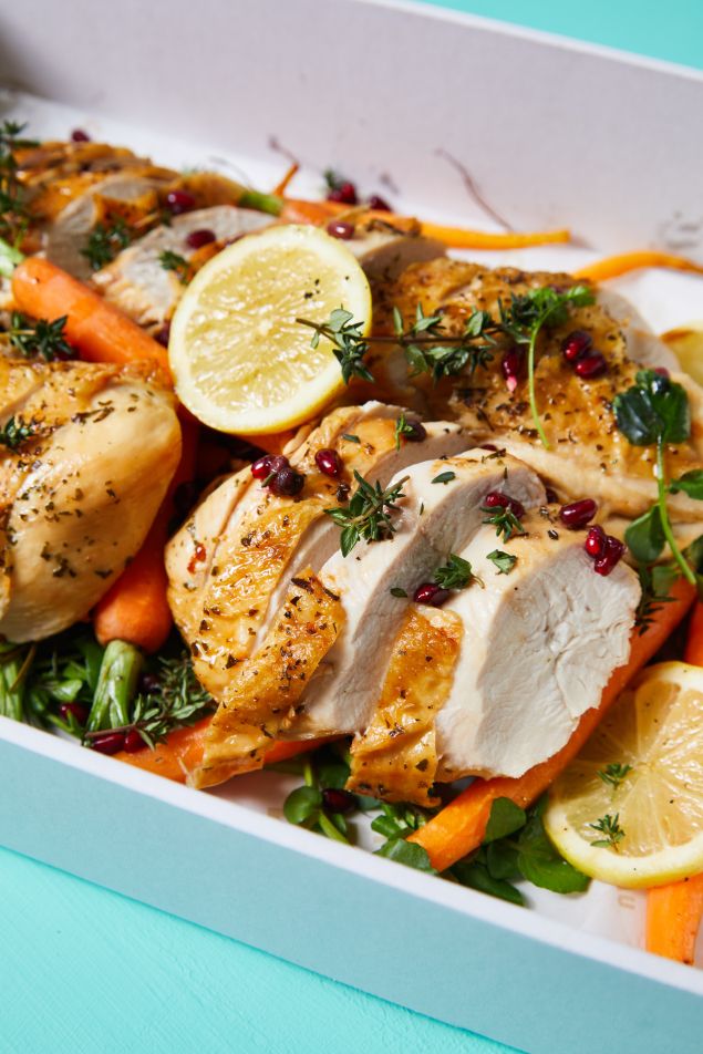 Roasted Free-Range Chicken Cold Sharing Main 