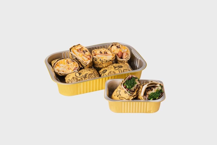Mini Breakfast Burrito (5inch foil-wrapped) - Individual
