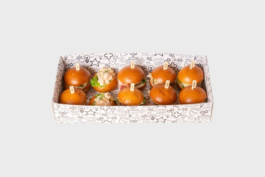 Curated Lunch Slider Collection - Medium (10 sliders)