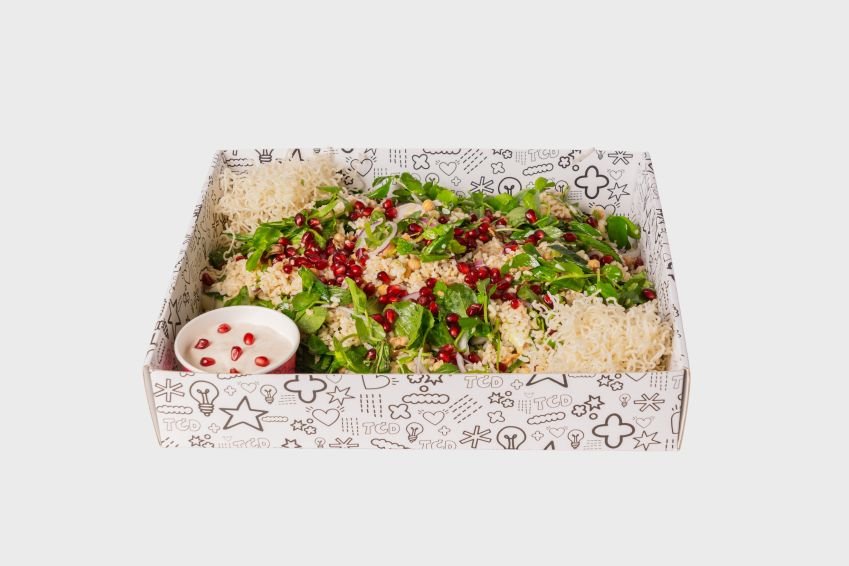 Vibrant Persian Brown Rice Salad