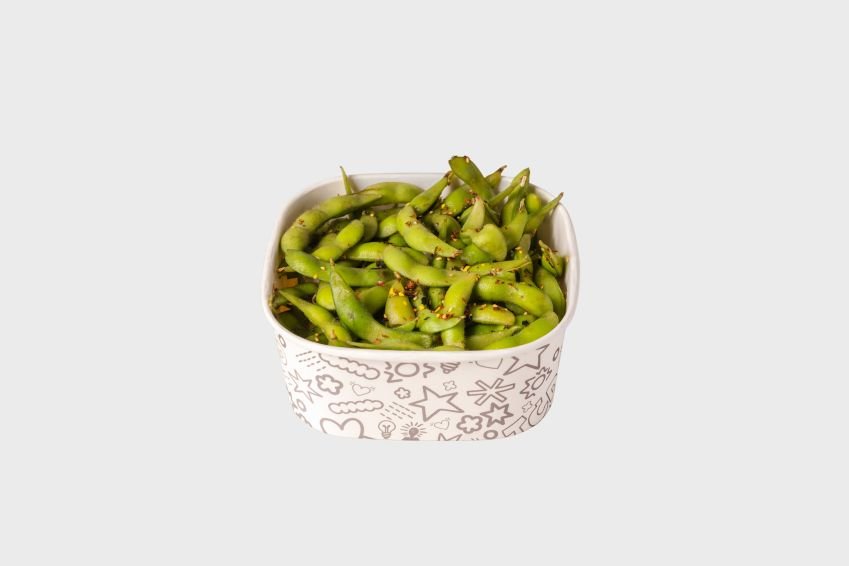 Wok Fried Whole Edamame Beans