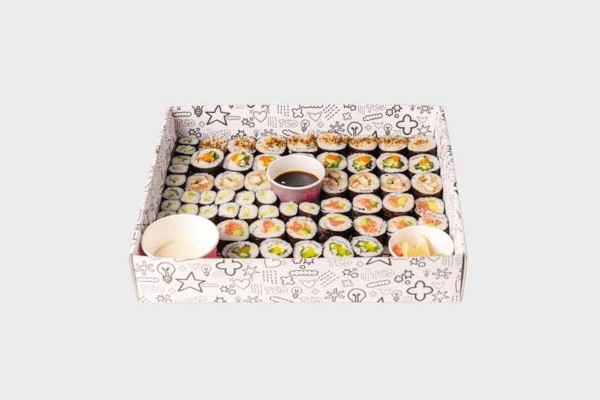 Nagoya Sushi Box - Large (64 pcs)