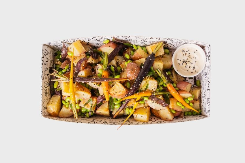 Rustic Japanese Potato Salad 