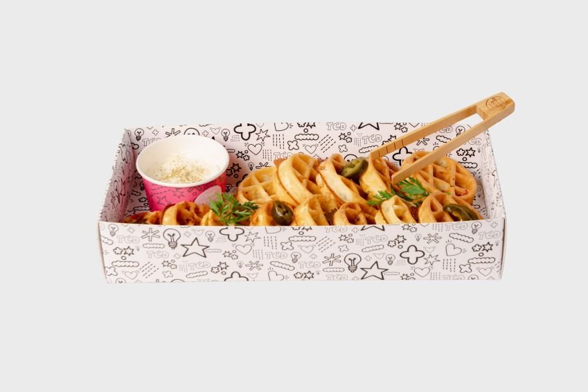 The Savoury Waffle Session - Medium Box (12 pcs)