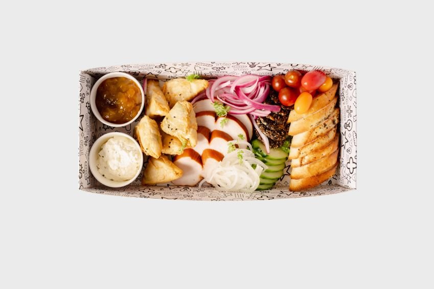 B's Smoked Chicken Platter (H)