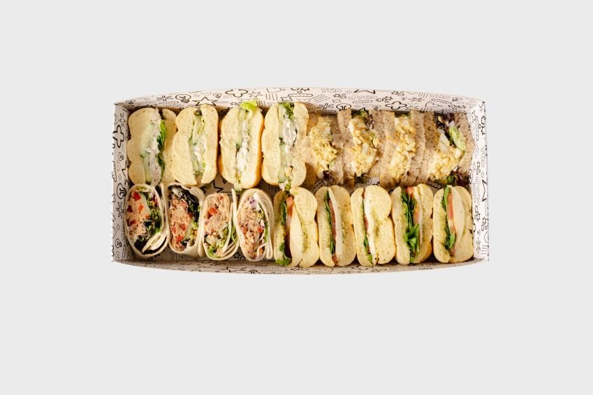 Sydney Boardroom Sandwich Bite Platter (17 bite sized pieces)