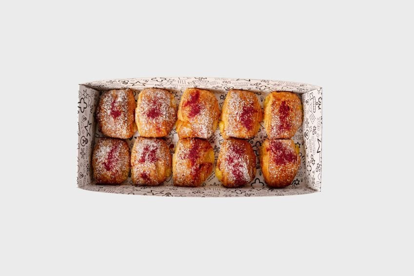Luxe Mini Pastry Box - Medium (10 pcs)
